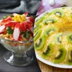 Originalios salotos šventiniam stalui per kelias minutes - prašmatnus receptas Originalios salotos šventiniam stalui per kelias minutes – prašmatnus receptas