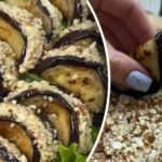 Puošnus užkandis, kuris taps stalo žvaigžde: greitas skanių baklažanų receptas